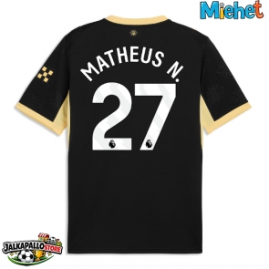 Manchester City Matheus Nunes #27 Vieraspaita 2026-27 Lyhythihainen